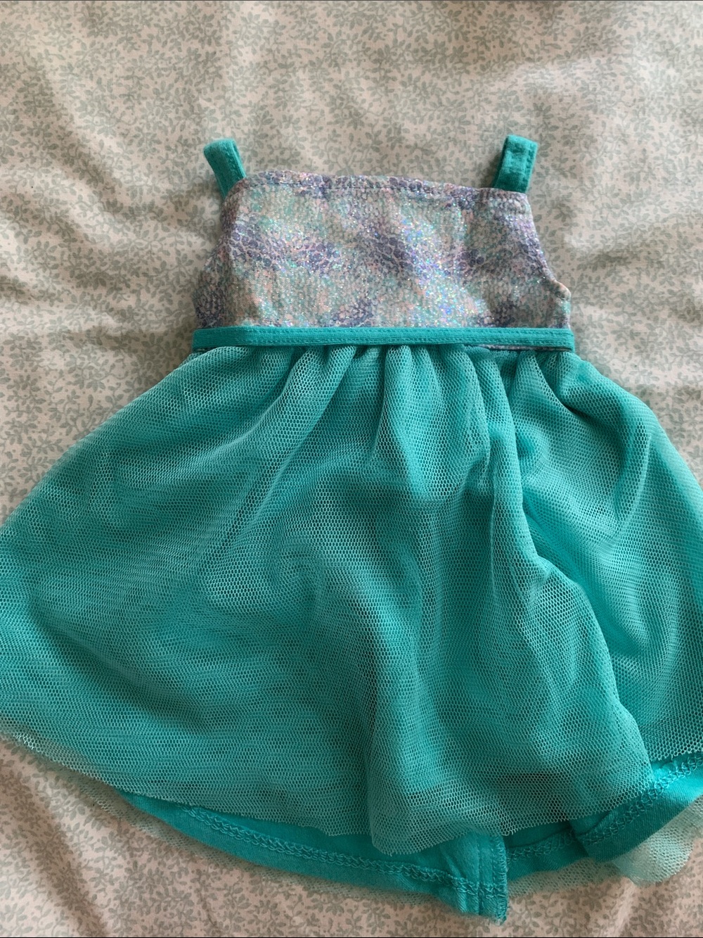 American Girl Mix and Match Blue Sea Dress